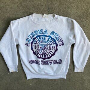 1980s Arizona State Sun Devils Football Sweatshirt, Arizona State University Tee